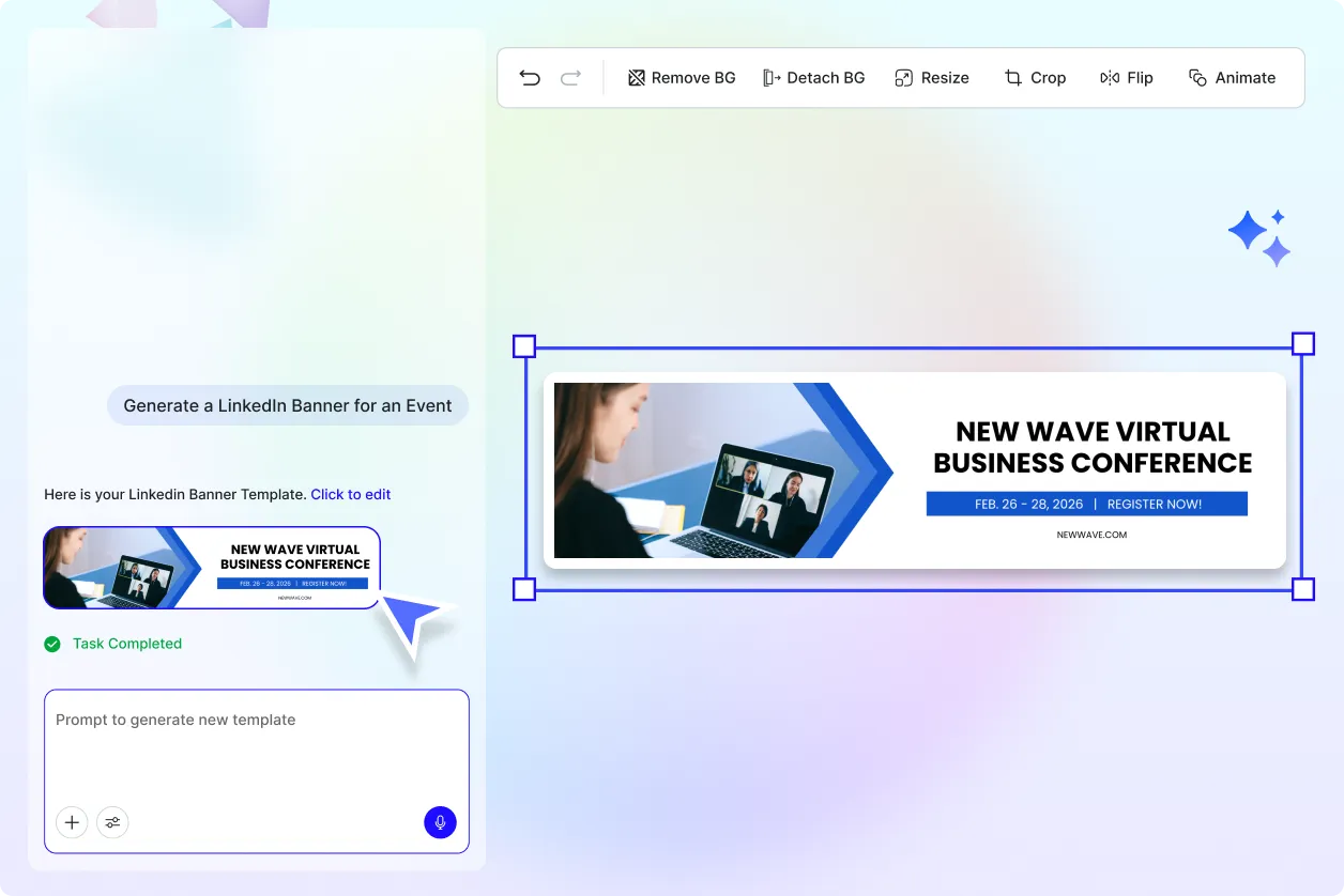 Free AI Linkedin Banner Generator, Linkedin Banner Maker [ No Signup ]